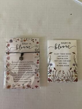 Baby Bloom Flower Seeds & Bracelet